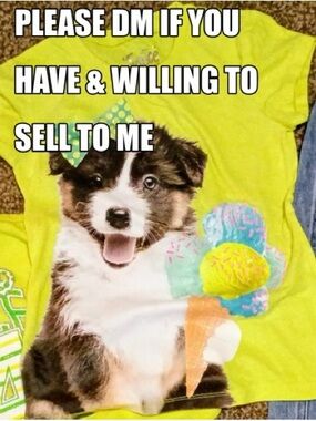 ISO ISO ISO ISO Justice Neon Yellow Puppy Ice Cream Graphic Tee
